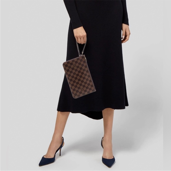 Louis Vuitton Handbags - Louis Vuitton DE MM Neverfull Pouch/Wristlet